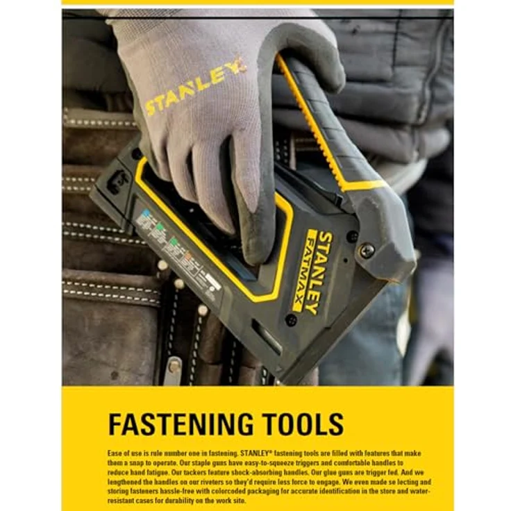 STANLEY Nagler Handtacker, robuster Tacker für präzises Arbeiten – Bild 19