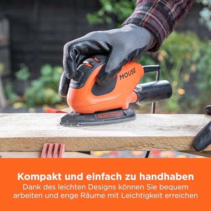 BLACKundDECKER BEW230BC-QS BEW230BC-QS-Lijadora Mouse 55W Con 15 accesorios y Bolsa andere – Bild 4
