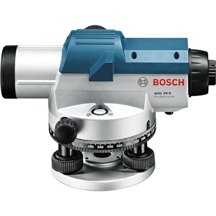 Bosch Professional GOL 26 D Optisches Nivelliergerät, Grad Maßeinheit, Transportkoffer – Bild 5