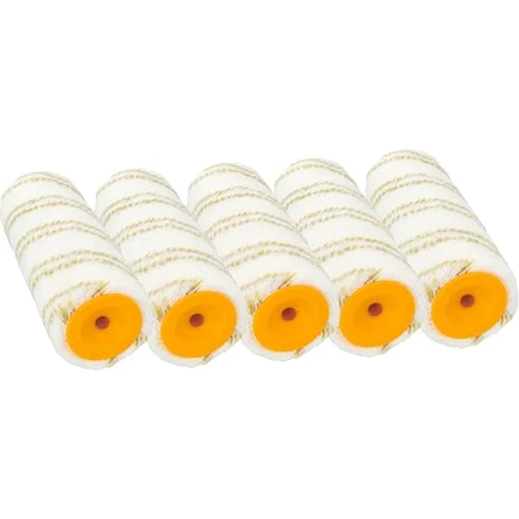 HARDY WORKING TOOLS Hardy 5 Stk Farbwalze-Set, 18 cm Maxprofi Polyamid Malerwalze mit 12 mm Florhöhe, für glatte bis leicht raue Untergründe – Bild 4