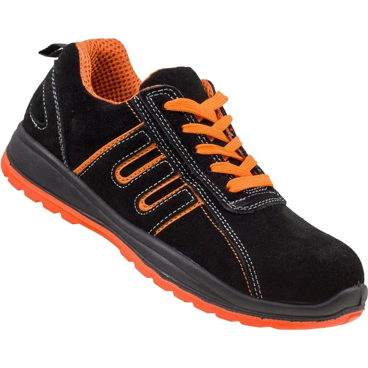 URGENT Arbeitsschuhe Schutzschuhe 216 S1 Halbschuhe mit Stahlkappe, antistatisch, PU/PU Sohle, Gr. 40