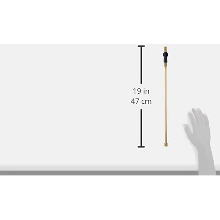 GLORIA Messing-Sprühlanze komplett mit Gelenkstück und MS-Düse Typ 725880.0000 Bewässerungszubehör – Bild 4