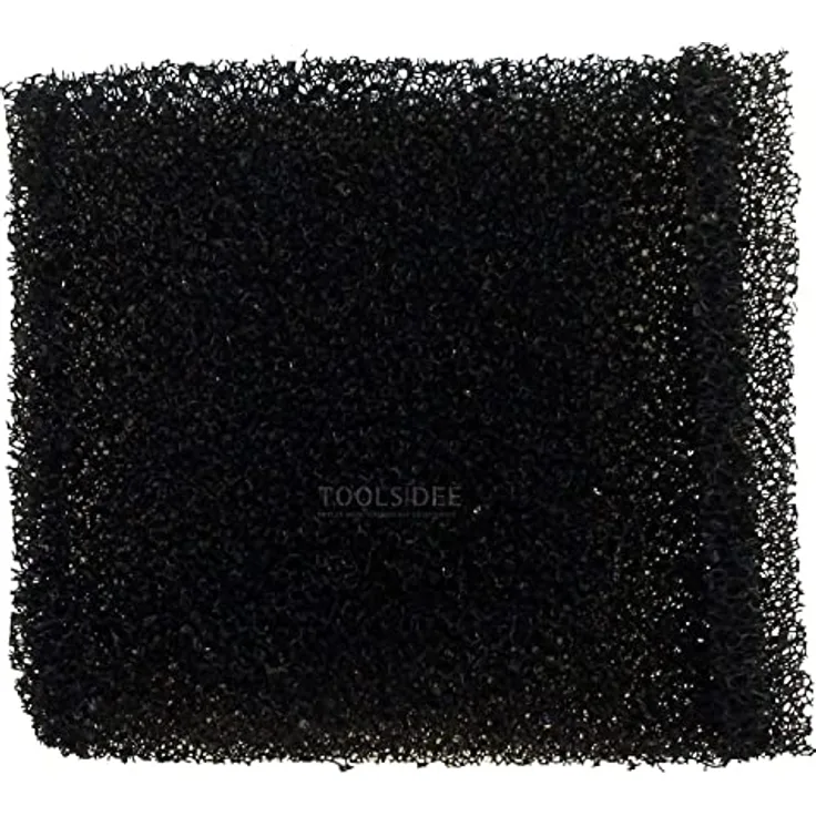 Scheppach 7907702703 Schaumfilter, Schwarz, 12/15/20/30/50 Liter Set mit 5 Stück, für ASP12-ES / ASP30-ES / ASP50-ES