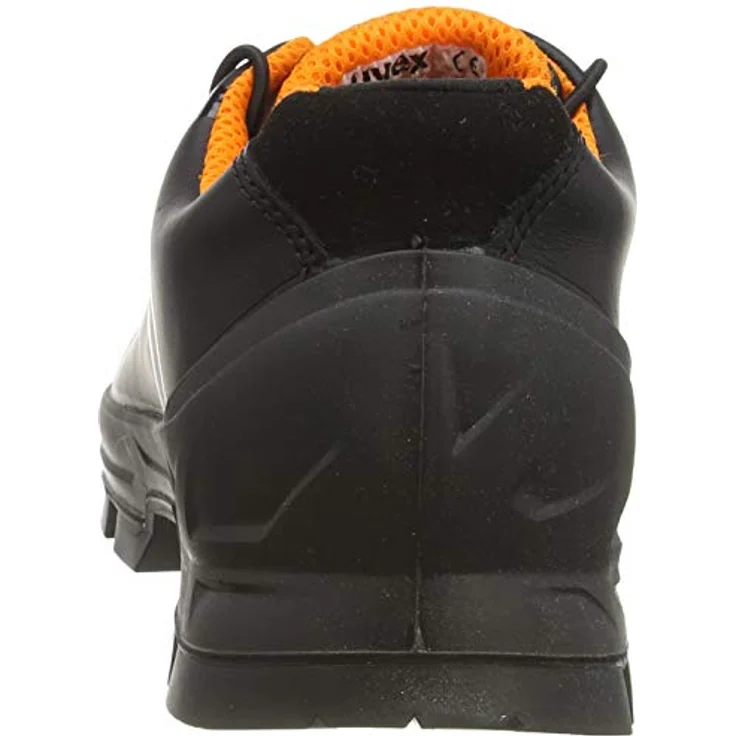 Uvex uvex 2 VIBRAM® S3L FO HI HRO SC SR Arbeitsschuh, ergonomische Passform, leicht, schwarz/orange – Bild 3