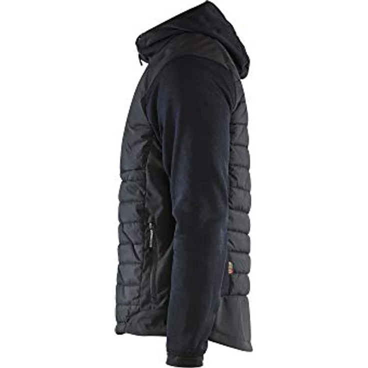BLÅKLÄDER 593021178699XXL Hybrid Jacke, Dunkel Marineblau/Schwarz, Größe XXL mit dünnem aber warmen Polsterung an Vorder- und Rückseite – Bild 4