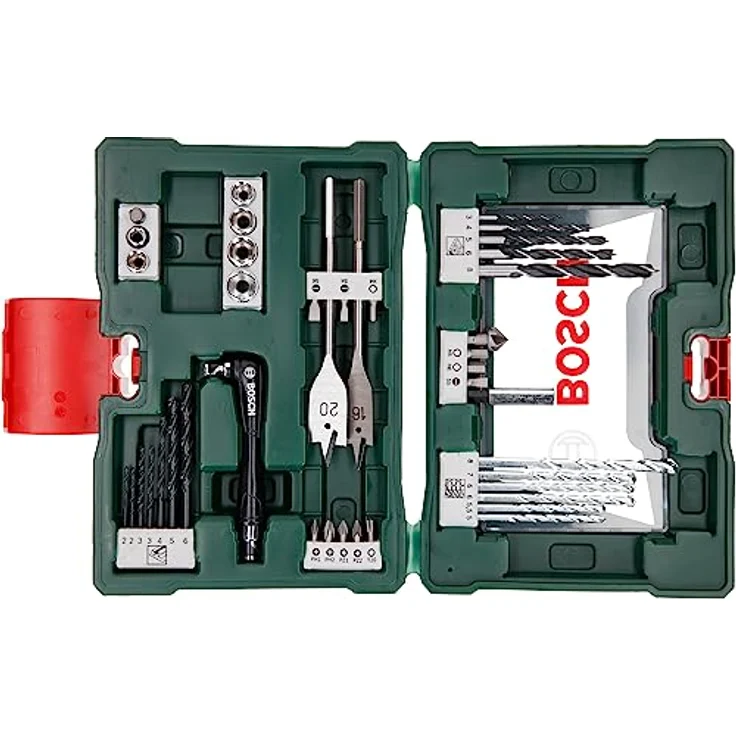 Bosch V-Line Bohrer- und Bit-Set, 41-teilig, mit Winkelschrauber (2607017316) – Bild 3