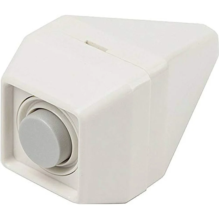 Honeywell D647 Türklingelknopf, Elfenbein, 24 V/1 A Birntaster – Bild 1