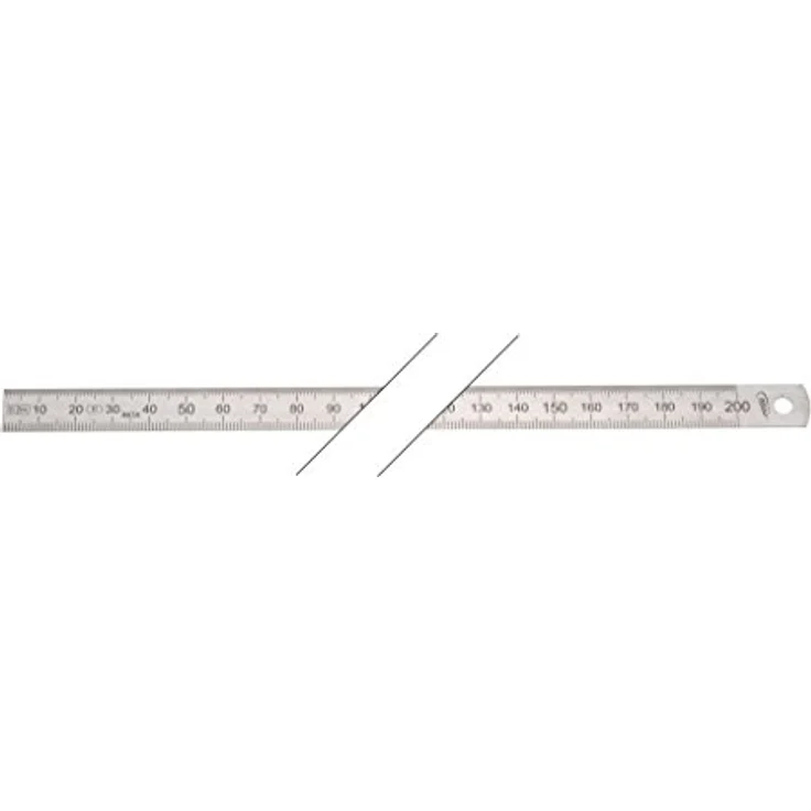 HELIOS-PREISSER 0460227 Biegsamer Stahlmaßstab rostfrei, Teilung : B, 300 x 30 x 1 mm – Bild 2