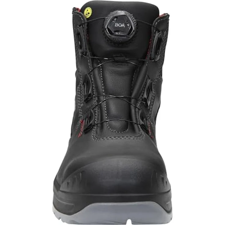 ELTEN Damen-Sicherheitsstiefel LENA BOA® Mid ESD S3, Rindleder, Gr. 37, rutschhemmende Sohle, atmungsaktiv – Bild 4