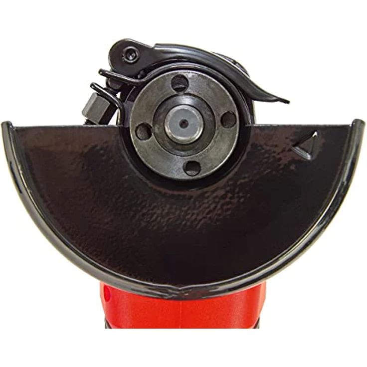 SCHMIDT security tools Akku-Winkelschleifer AG-115 Trennschleifer 4.0Ah Koffer, Schwarz-Rot, 8.000 U/min Drehzahl, 18V Lithium-Ionen – Bild 5