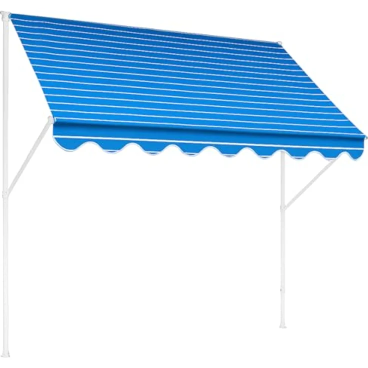 Klemmmarkise Exklusiv 350 cm Nr. 9400 weiß – Bild 2