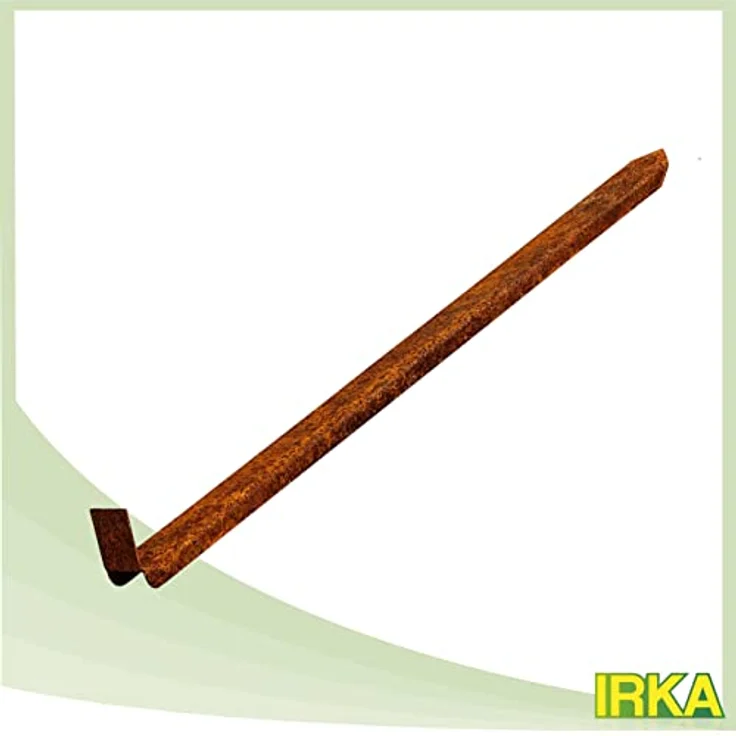 IRKA 1017 – Erdanker für Rasenkante schmal und Rasenkantenband – Cortenstahl – 450 x 50 x 12 mm – stabile Beeteinfassung – Bild 3
