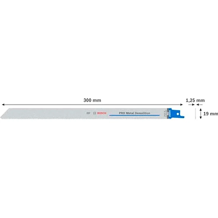Bosch Professional Säbelsägeblatt (5 Stück, für Metall, Zubehör für Säbelsäge) – Bild 3