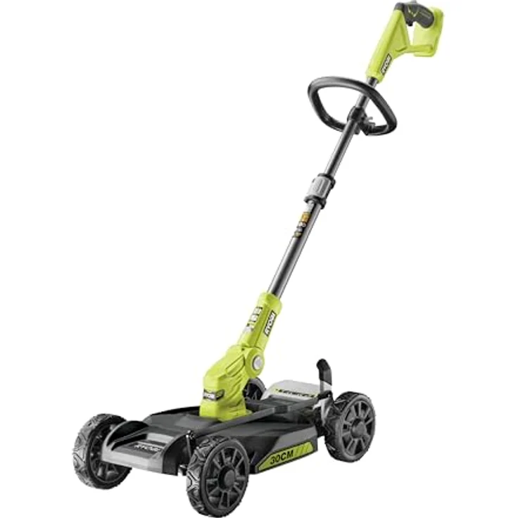 Ryobi Akkurasenmäher RY18LMC30A-0, 18V Rasenmäher mit 30 cm Schnittbreite und 4-stufiger Höhenverstellung – Bild 2