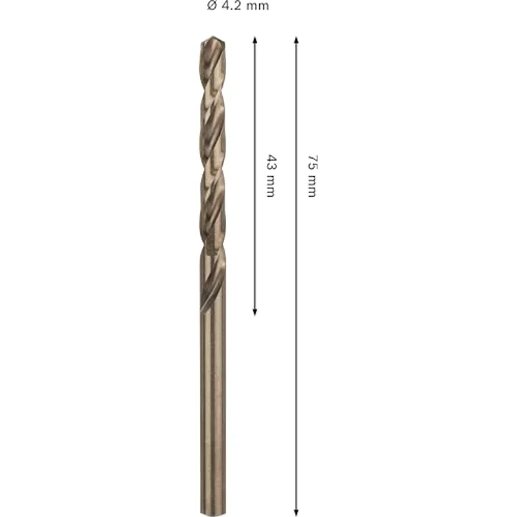 Bosch Accessories 2608577597 Metall-Spiralbohrer, PRO Stainless Steel HSS-Co, für präzise Bohrungen in Edelstahl, hohe Lebensdauer – Bild 3