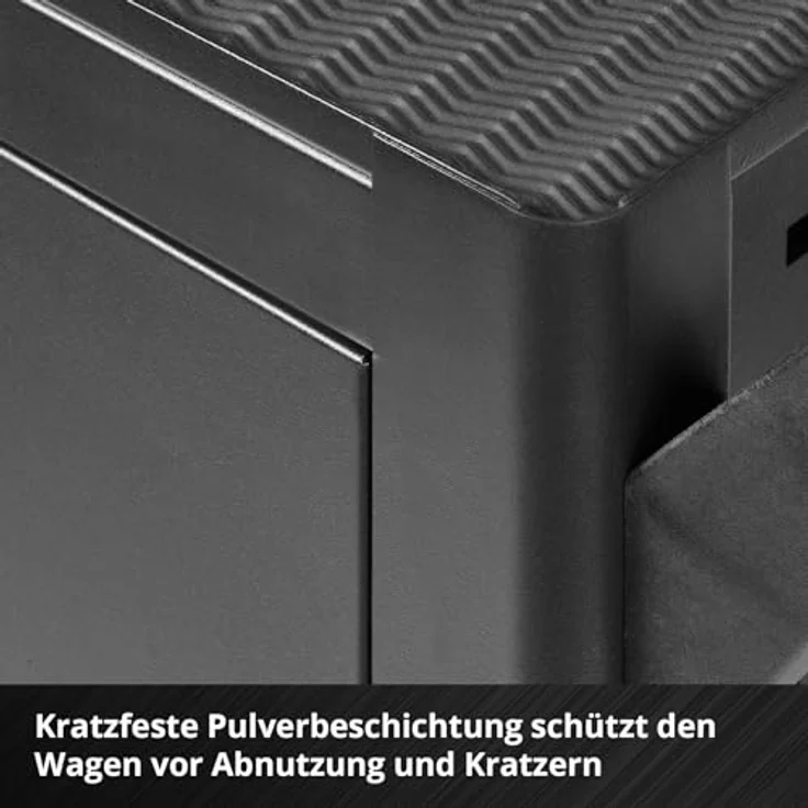Einhell Werkstattwagen 149-tlg., inkl. 70 Bits, 11 Ringgabelschlüssel und Zangen, kugelgelagerte Schubladen, abschließbar, mobil – Bild 8