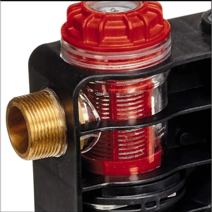 Einhell GE-GP 1246 N FS (1.200 Watt, 4.600 l-h, 5 bar Förderdruck, Wasserfüll--Schmutz--Sauganzeige, Trockenlaufsicherung, Brüh--Thermoschutz, Flow-Sensor m. LED, Rückschlagventil) – Bild 5