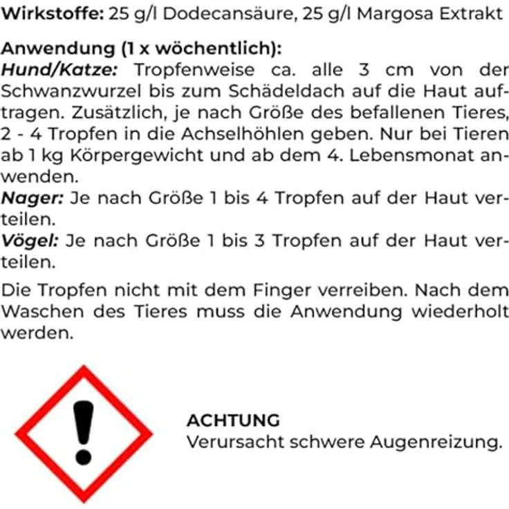 Canina 74161 8 Petvital Verminex, 50 ml (1er Pack) – Bild 3