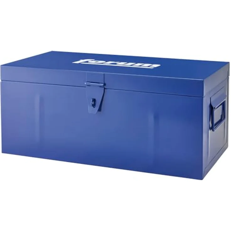 forum® Werkzeugkoffer, Stahlblechkoffer 830 x 440 x 340 mm, spritzwasserdicht mit herausnehmbarem Kleinteileeinsatz – Bild 2