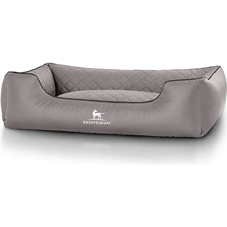 Knuffelwuff orthopädisches Hundebett Madison grau XXL – Bild 2