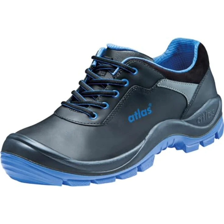 Atlas Schuhe SL 725 XP, robuster Arbeitsschuh mit Stahlkappe und 3D-Dämpfungssystem, blau – Bild 2