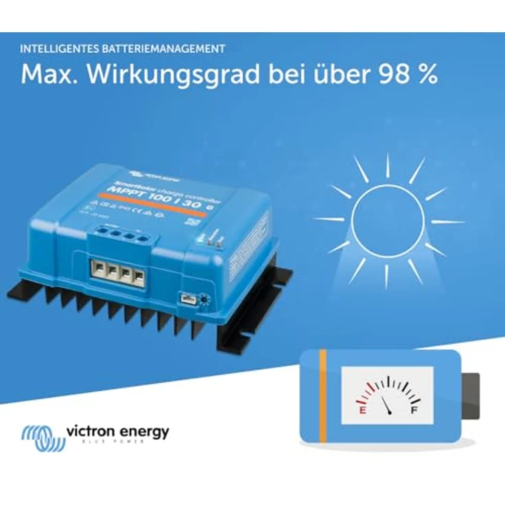 Victron Energy SmartSolar MPPT 100V 30 Amp 12/24-Volt Solar Laderegler (Bluetooth) - Effizienter Solarladeregler mit MPPT-Technologie – Bild 5