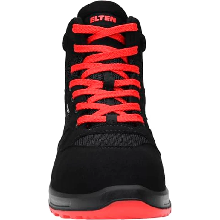 ELTEN LAKERS XXT Mid ESD S1P Arbeitsschuh (1-tlg), Sicherheitsstiefel mit Infinergy® Sohlenkern, Rot/Schwarz – Bild 2