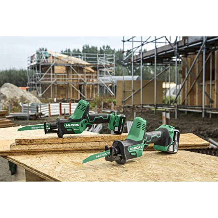 Hikoki Akku-Tigersäge CR18DAW2Z, Säbelsäge, Reciprosäge, Fuchsschwanz, Stichsägeblätter, 18 Volt – Bild 6