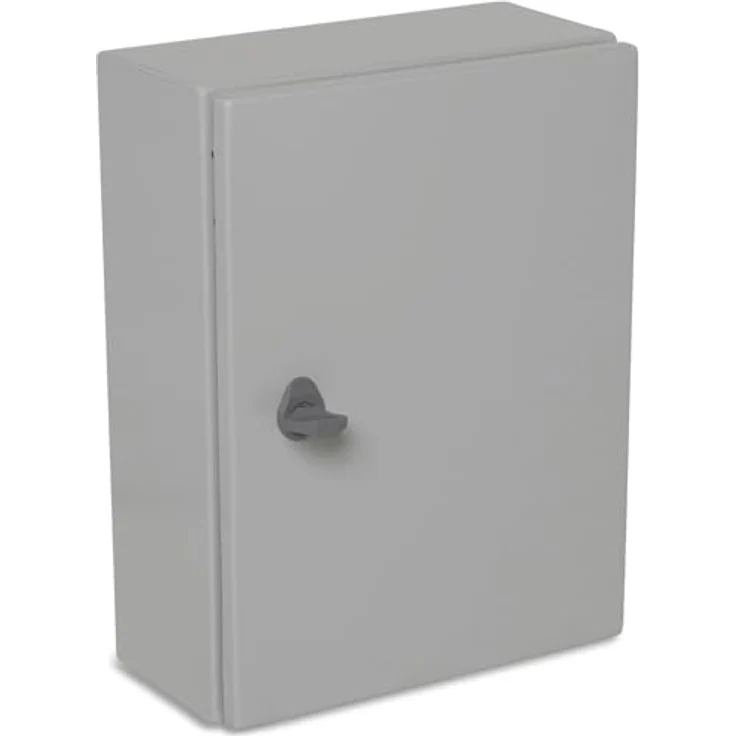 BOXEXPERT® Verteilerkasten Treva, wasserdicht IP66, Stahlblech, 400x300x150mm, für Außenbereich, robust und wetterfest, Temperaturbeständig von -25°C bis +40°C – Bild 3