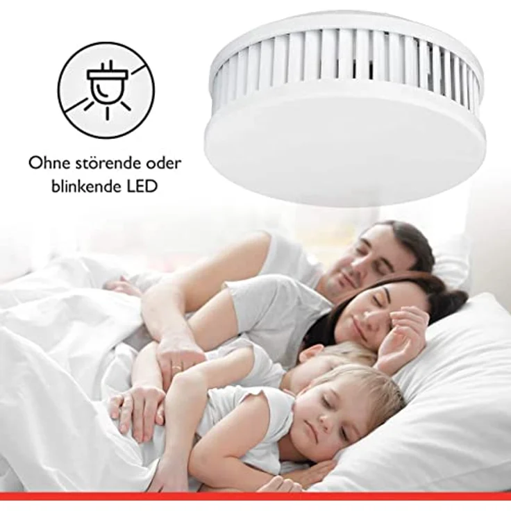 Pyrexx PX-1 Rauchmelder, Holzoptik hell – Bild 6