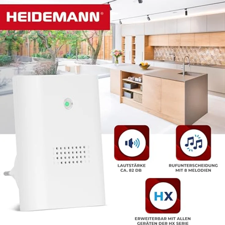 Heidemann Funkgong Komplett Set HX Plug-in – Bild 3