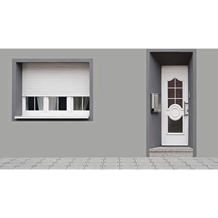 RyFo Colors Silikonharz Fassadenfarbe Lotuseffekt Trend Mausgrau 3l - bunte Fassadenfarbe, weitere Grau Farbtöne und Größen erhältlich, Deckkraft Klasse 1 – Bild 3