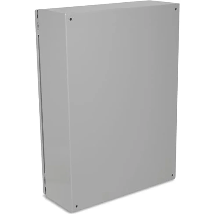BOXEXPERT Treva Verteilerkasten IP66, wetterfestes Stahlblechggehäuse 700x500x200mm, grau, mit robustem Doppelbart-Verschluss und IK10 Schlagfestigkeit – Bild 4