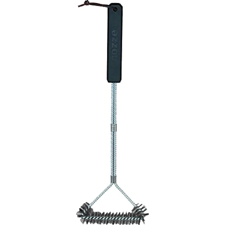 Cozze® Stahlbürste 30x6x40 cm mit PP-Griff - Edelstahl