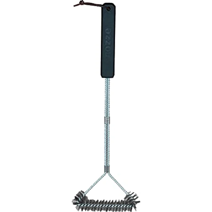 Cozze® Stahlbürste 30x6x40 cm mit PP-Griff - Edelstahl – Bild 1