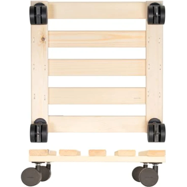 Wagner Multi Roller GH0646, Tragkraft 100 kg, 290 mm x 290 mm, Kirschblüte FSC® – Bild 6