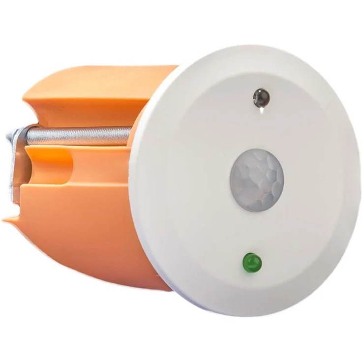 MDT Mini-Präsenzmelder 360° SCN-P360D1.01, Unterputz, reinweiss matt, KNX-kompatibel, Erfassungswinkel 360°