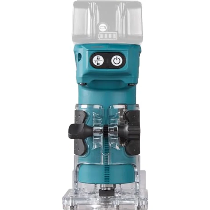 Makita Oberfräse DRT 52 Z 18 V 6 mm Brushless Solo - ohne Akku, ohne Ladegerät – Bild 2