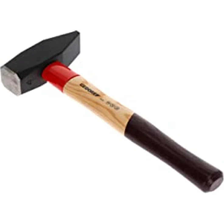 GEDORE Schlosserhammer, 2000 Gramm, Mit ROTBAND-PLUS Stielbefestigung, Standard-Eschenholz, Geschmiedeter Hammerkopf - Preisvergleich – Bild 2