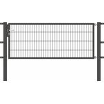 Alberts Einzeltor Flexo mit Zubehör | anthrazit | Breite 200 cm | Höhe 80 cm 
(647742)