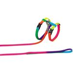 Nobby Katzengarnitur Nylon regenbogenfarbe