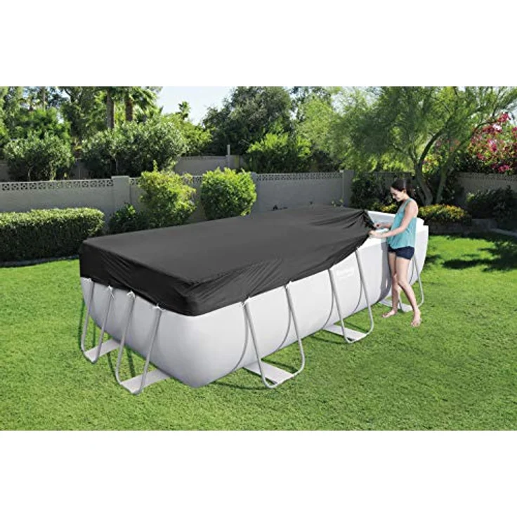 Bestway Flowclear PVC-Abdeckplane 396 x 185 cm – Bild 2