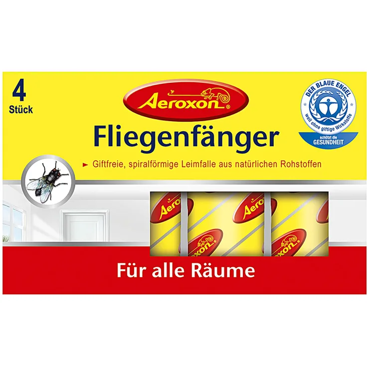Aeroxon Fliegenfänger 4 Stück