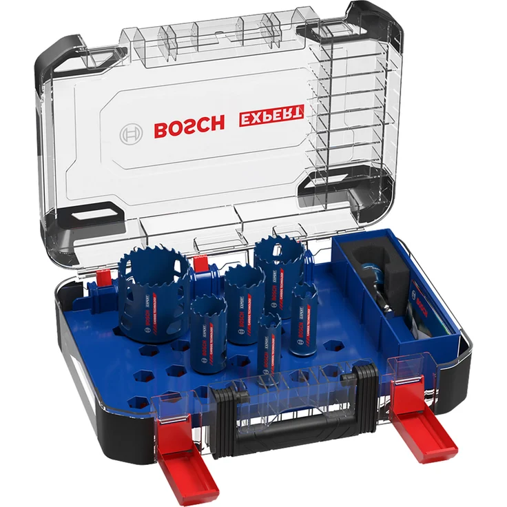 Bosch Expert Tough Material Lochsäge-Set, 22-25-35-40-51-68 mm, 9-tlg. - Preisvergleich – Bild 2