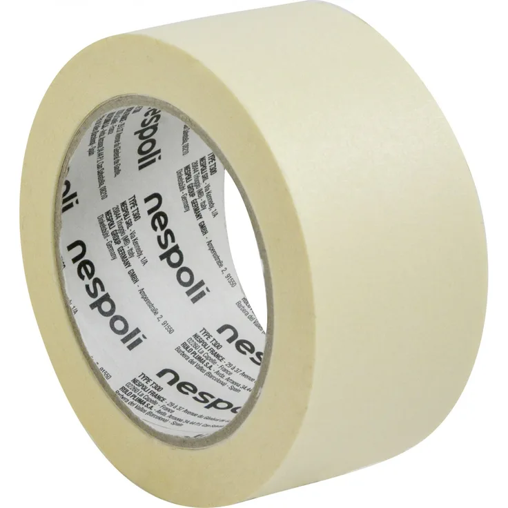 Flachkreppband 50 mm x 50 m hitzebeständig bis 80° 50 mm x 50 m