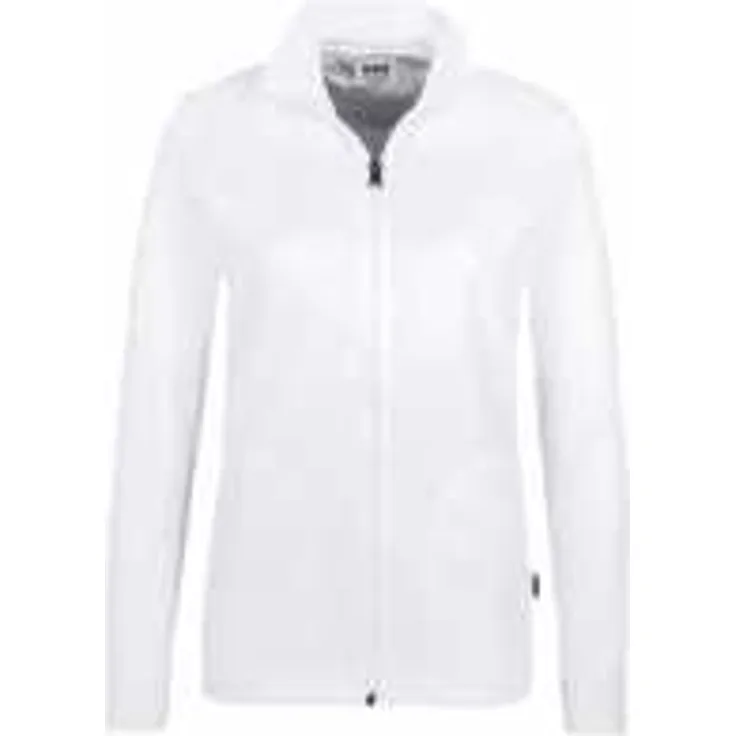 HAKRO Damen Interlockjacke 227, weiß, 2XL
