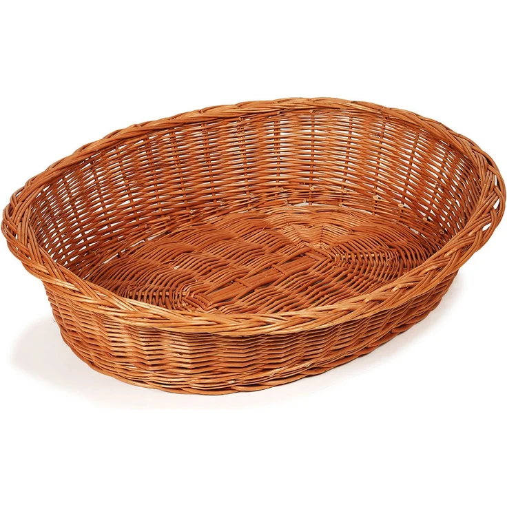 Aumüller Hundekorb aus gesottener Weide 80x62x21cm