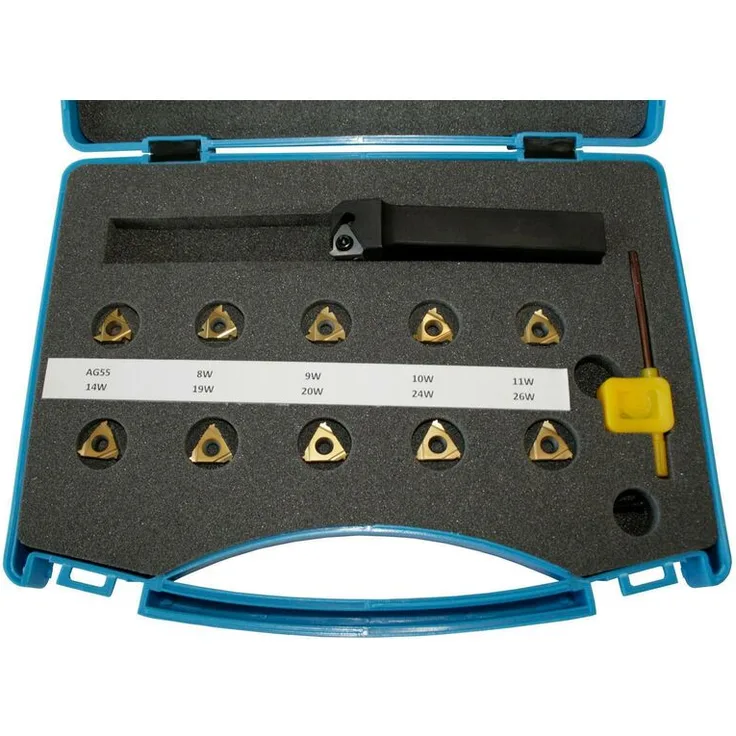 Elmag Innengewinde Dreh Set KNG 20 mm, 12 tlg., zöllige Gewinde