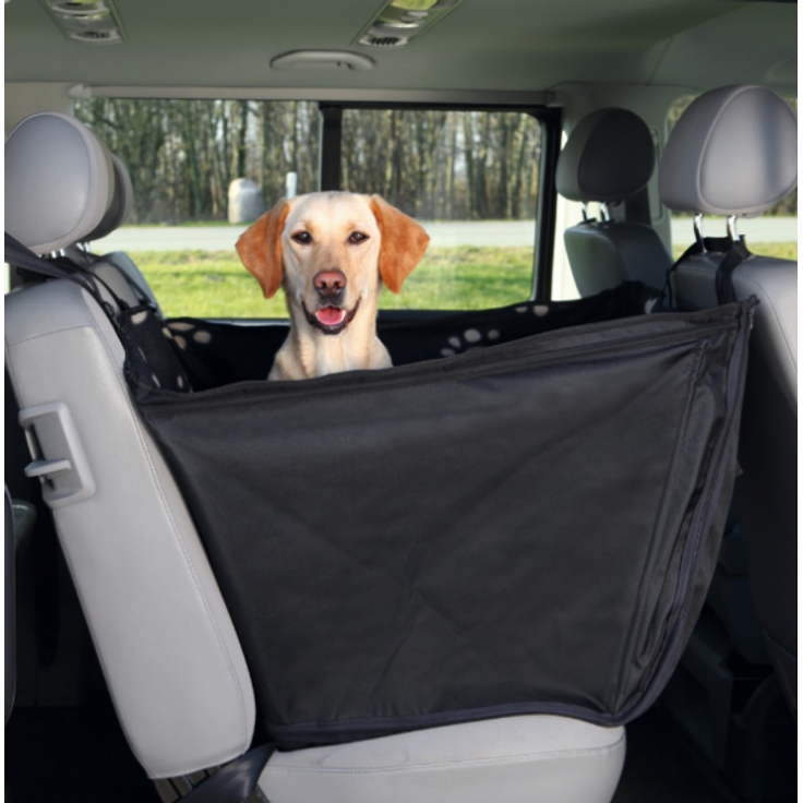 Trixie Auto-Schondecke mit Seitenwänden 0,65x1,45 m schwarz-beige