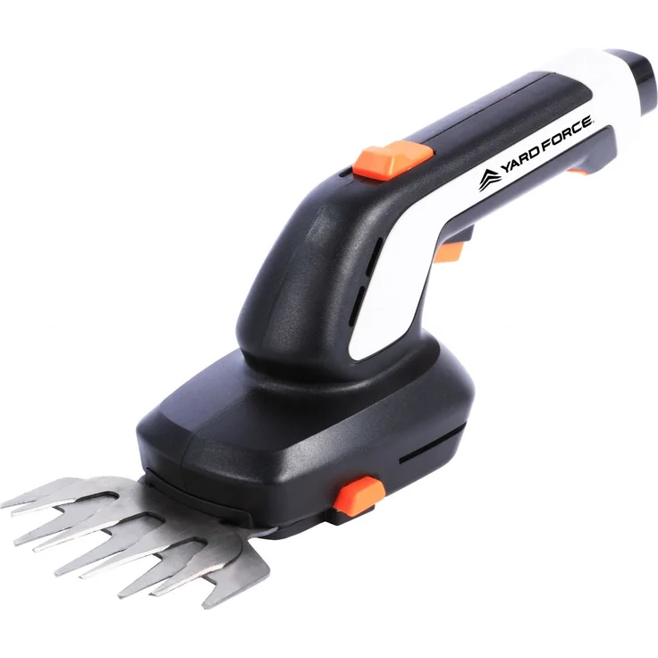 YARD FORCE Werkzeugkoffer-6in1-Set Bypasschere, Gras- und Strauchschere, Schaufel, Kultivator und Grabegrabel in einem Set, 4 V Akku – Bild 2